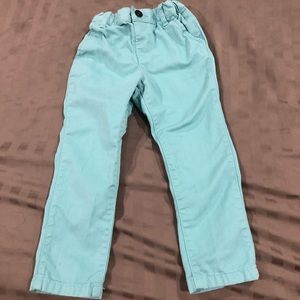 Like New Adjustable Turquoise Jeans